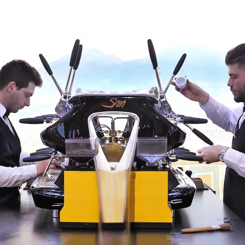 La San Marco La V6 Espresso Machine - PID + Anti-Shock Braking System