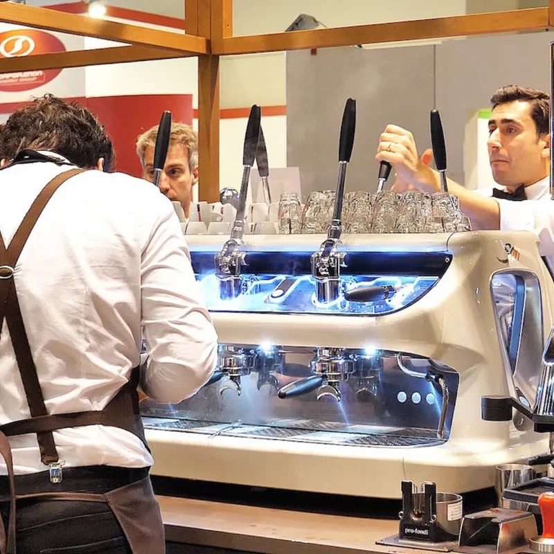 La San Marco La V6 Espresso Machine - PID + Anti-Shock Braking System