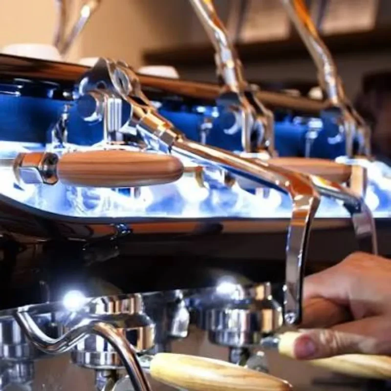 La San Marco La V6 Espresso Machine - PID + Anti-Shock Braking System