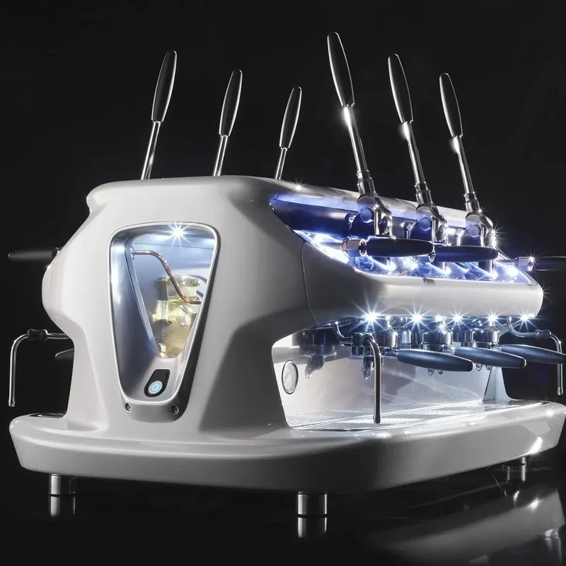 La San Marco La V6 Espresso Machine - PID + Anti-Shock Braking System