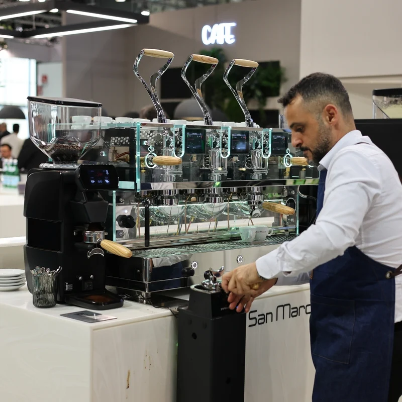 La San Marco Leva Luxury Espresso Machine - PID and MultiBoiler