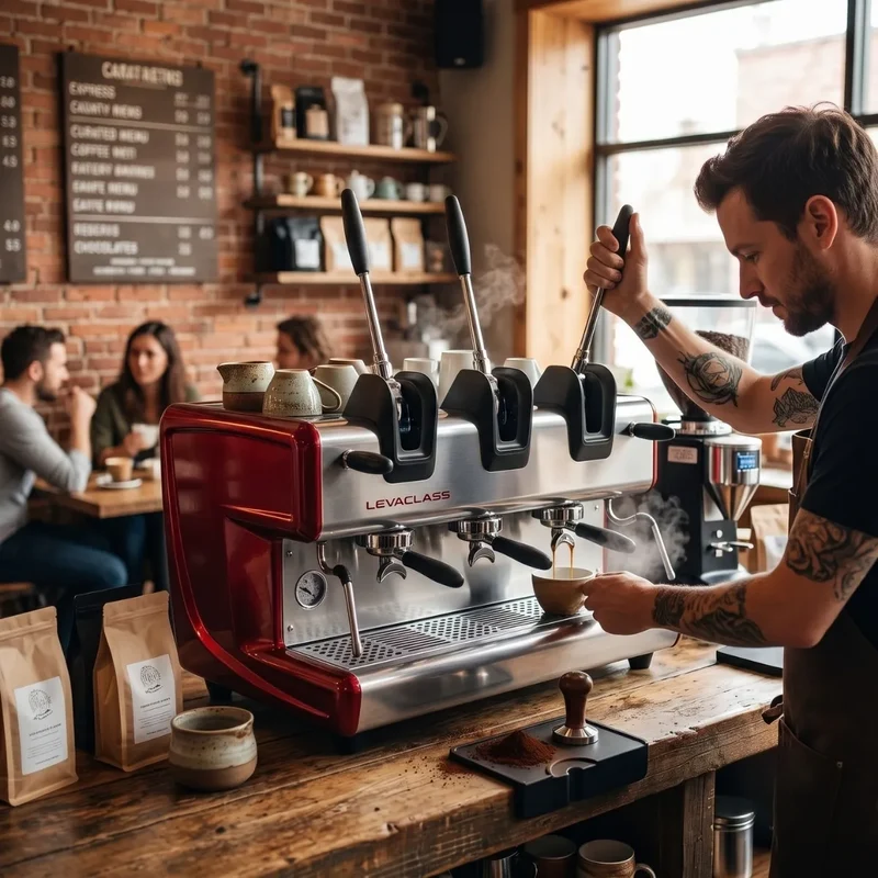 La San Marco 20/20 Lever Espresso Machine - PID + Smart Boiler