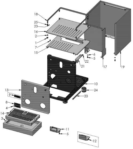 Pro 500 Body and Components
