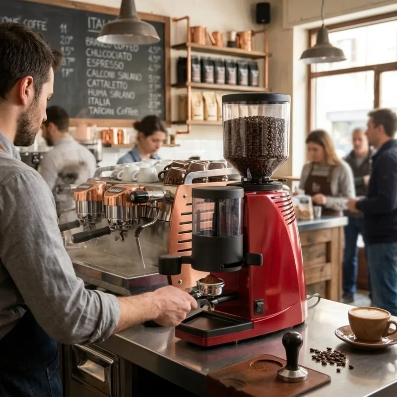 La San Marco SM92, SM97 & SM TK Espresso Grinder - Classic Dispenser Lineup