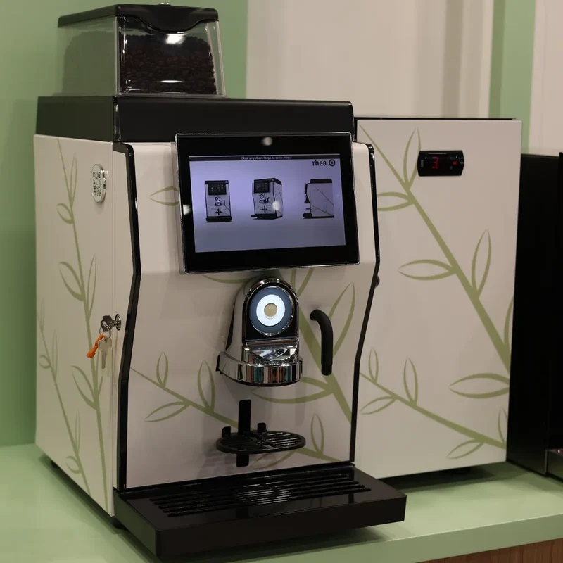 LaRhea rhTT1.v+ VHO Coffee Machine + rhMM2.v+ Milk Module Commercial Bundle Kit