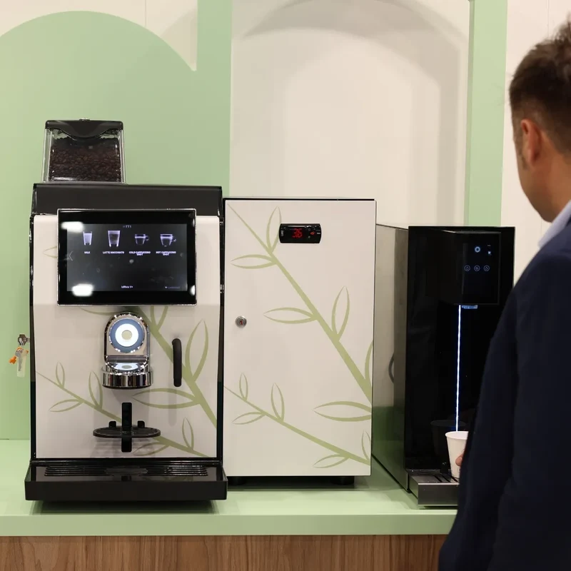 LaRhea rhTT1.v+ VHO Coffee Machine + rhMM2.v+ Milk Module Commercial Bundle Kit