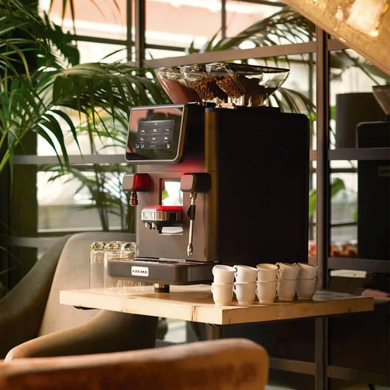 Faema X15 Espresso Machine - Bean to Cup + 150 Cups per Day