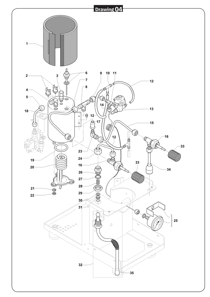 Pro 300 Steam Boiler and Components
