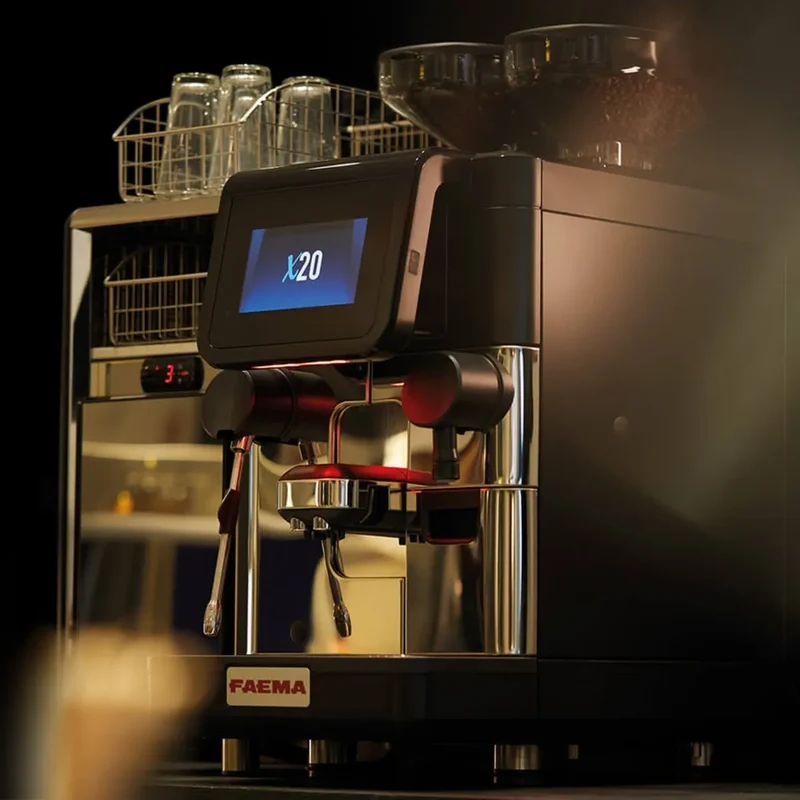 Faema X20 Espresso Machine - Bean to Cup + 200 Cups per Day