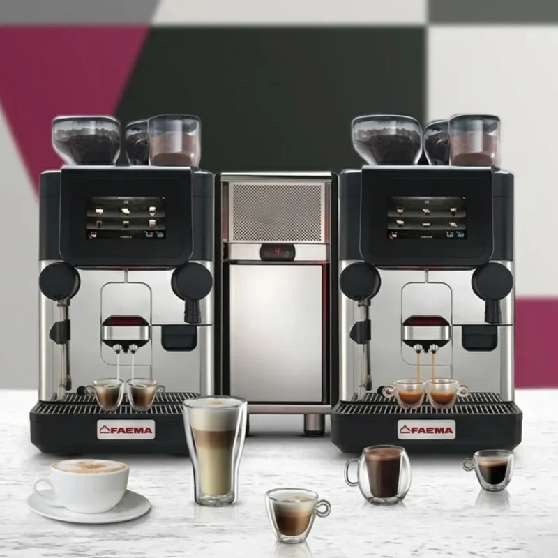 Faema X20 Espresso Machine - Bean to Cup + 200 Cups per Day