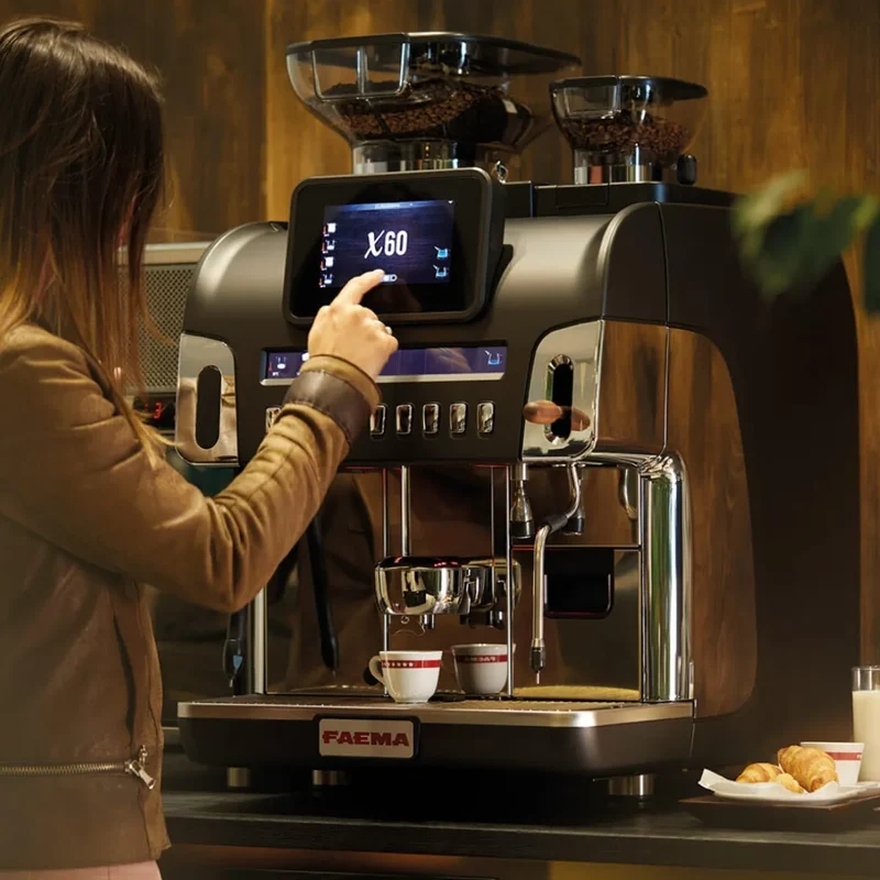 Faema X60 Espresso Machine - Bean to Cup + 600 Cups per Day