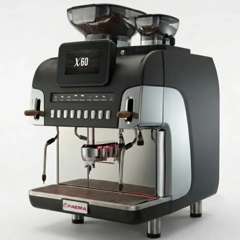 Faema X60 Espresso Machine - Bean to Cup + 600 Cups per Day