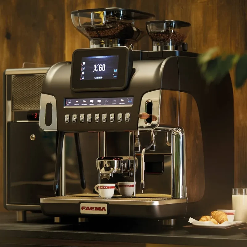 Faema X60 Espresso Machine - Bean to Cup + 600 Cups per Day