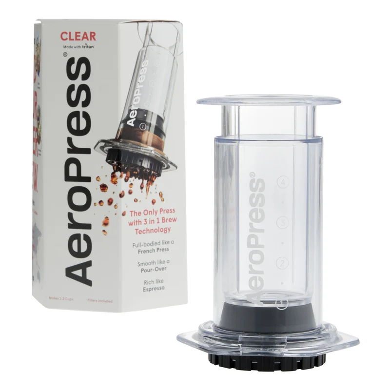 AeroPress Coffee Maker - Clear