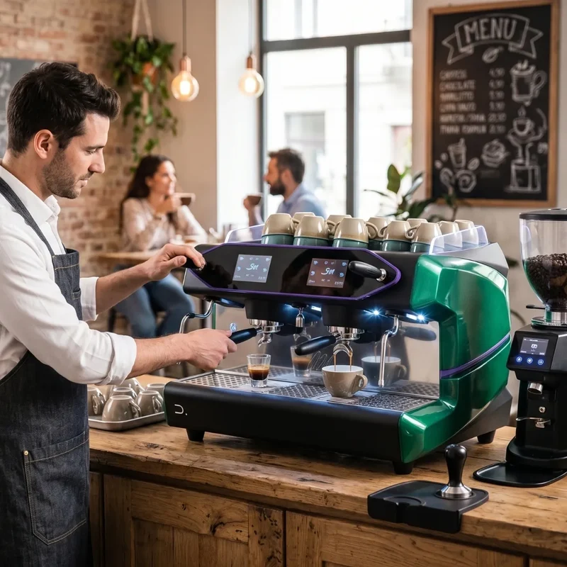 La San Marco La D. Espresso Machine - Three Distinct Multi Boilers