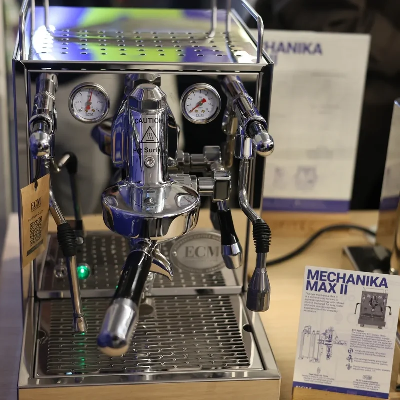ECM Mechanika MAX II Espresso Machine - Advanced One-way HX System