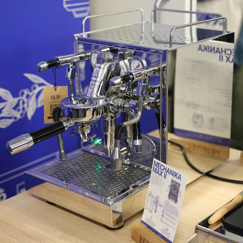 ECM Mechanika MAX II Espresso Machine - Advanced One-way HX System