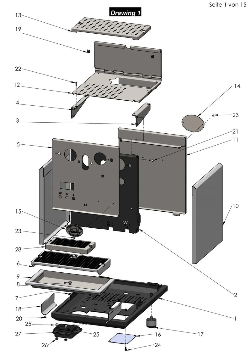 Synchronika 1 Body and Components