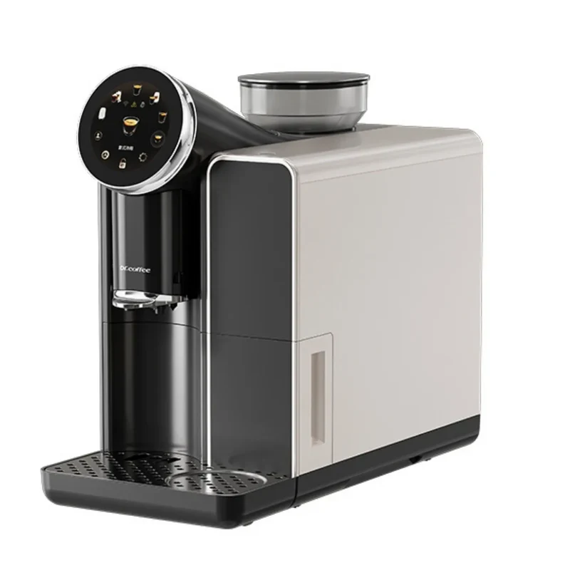Dr. Coffee S01 Espresso Machine - Bean to Cup Fully Automatic, Ceramic Flat Burr