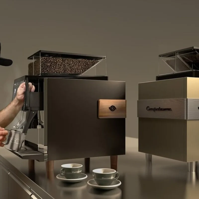 Thermoplan B&W4 Competizione Espresso Machine - High-Volume, Bean to Cup