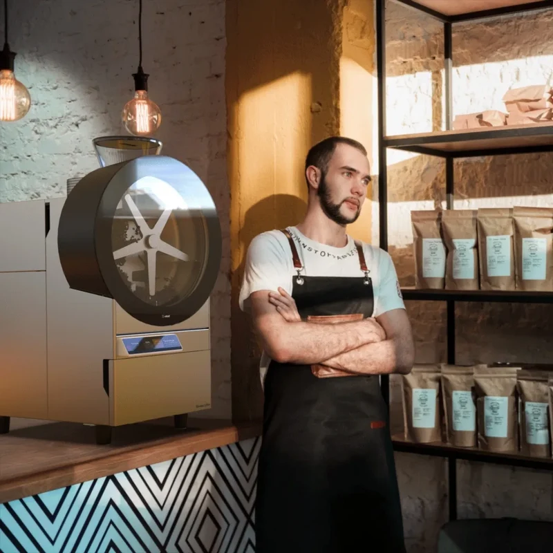Thermoplan Mikafi Coffee Roaster - Fully Automated