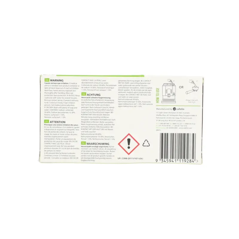 Cafetto Tevo Mini Tablets 1.5g - 8 Tablet Blister Pack