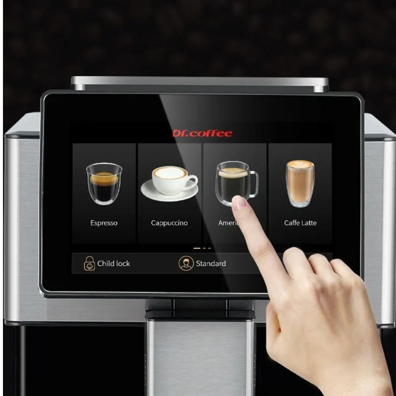 Dr. Coffee H3 Espresso Machine - Bean to Cup, Fully Automatic