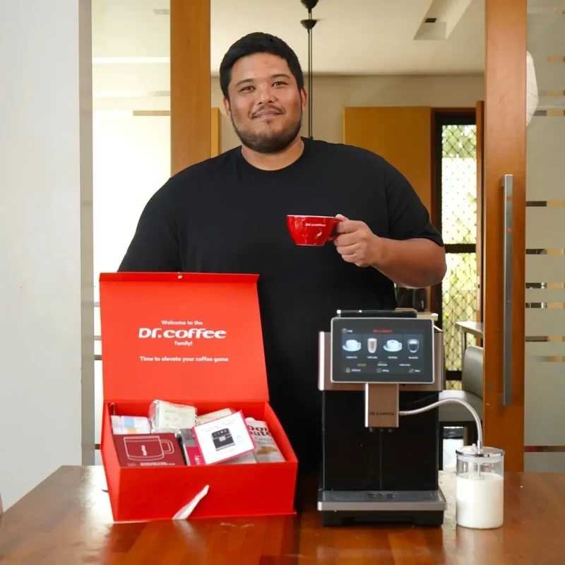Dr. Coffee H3 Espresso Machine - Bean to Cup, Fully Automatic