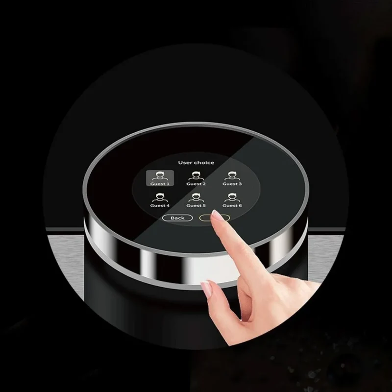 Dr. Coffee H2 Espresso Machine - Bean to Cup, Automatic Milk-Pipe System