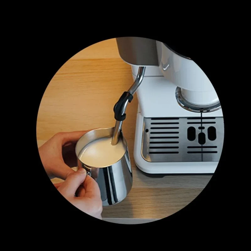 Dr. Coffee H1 Espresso Machine - Bean to Cup + Noise-Free Small Flat Burrs