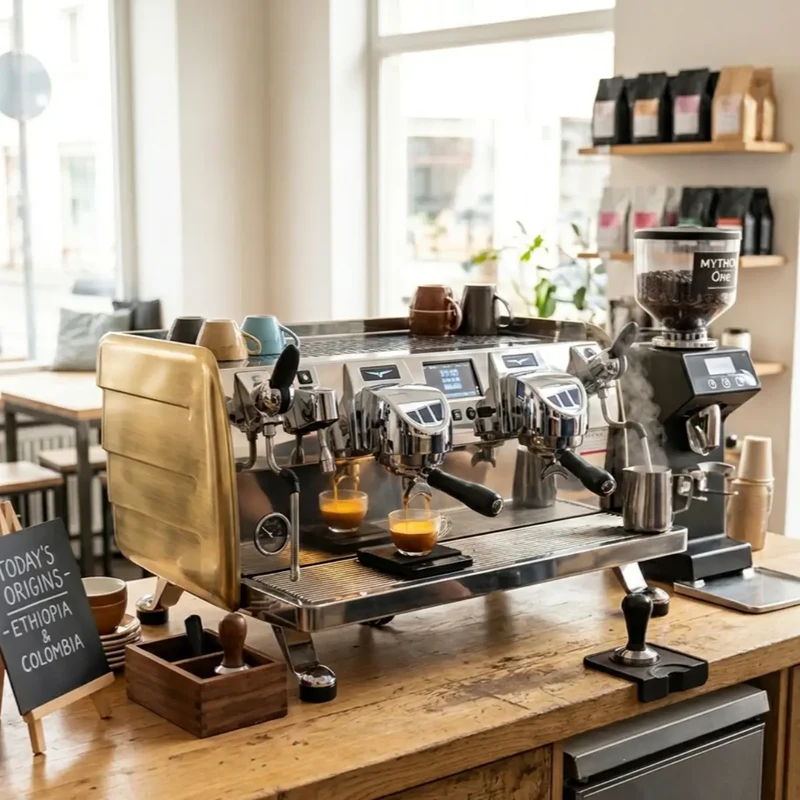 Victoria Arduino Black Eagle VA388 Espresso Machine - T3 Technology & SIS