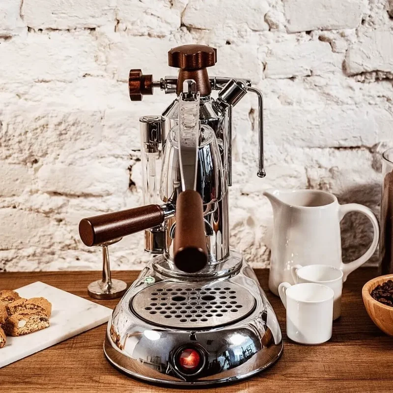 La Pavoni Stradivari Lusso Espresso Machine - 0.8 Litre Boiler, Manual Lever