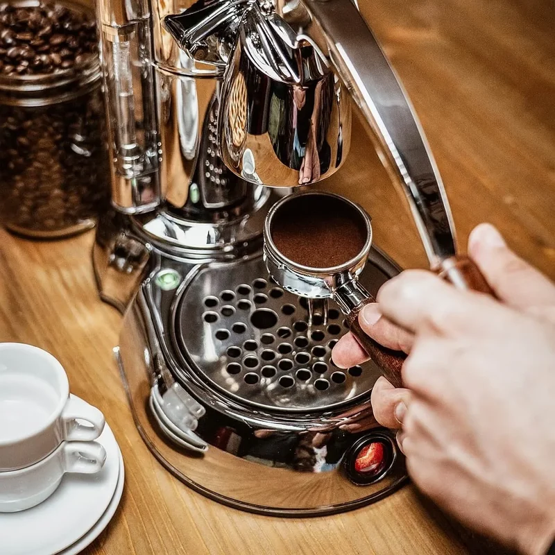 La Pavoni Stradivari Lusso Espresso Machine - 0.8 Litre Boiler, Manual Lever