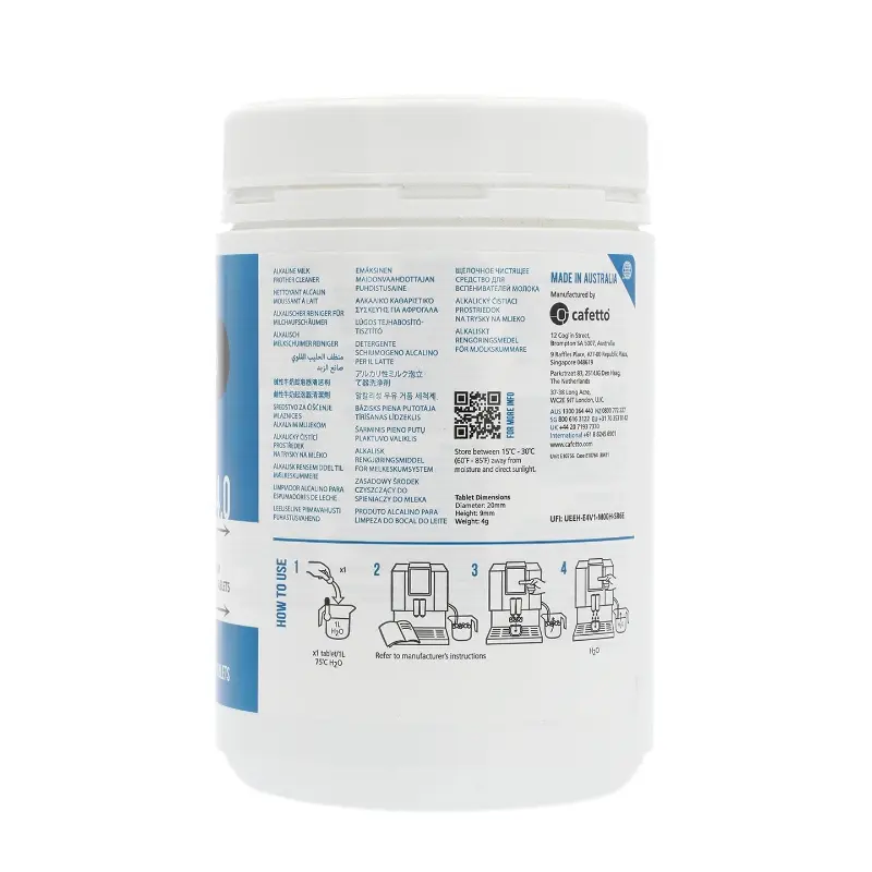 Cafetto MFC White Tablets 4g - 100 Tablets