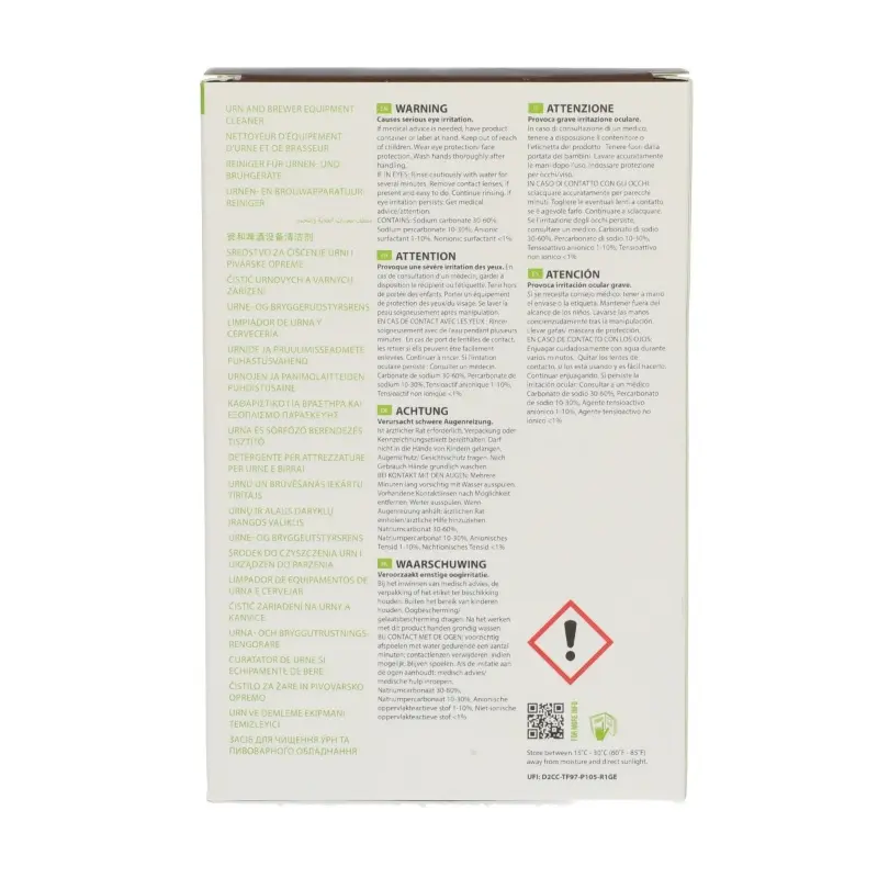 Cafetto Brew Clean 12x10g Sachet Box