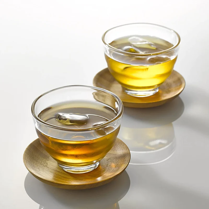 HARIO Yunomi Heatproof Glass Cups 170ml