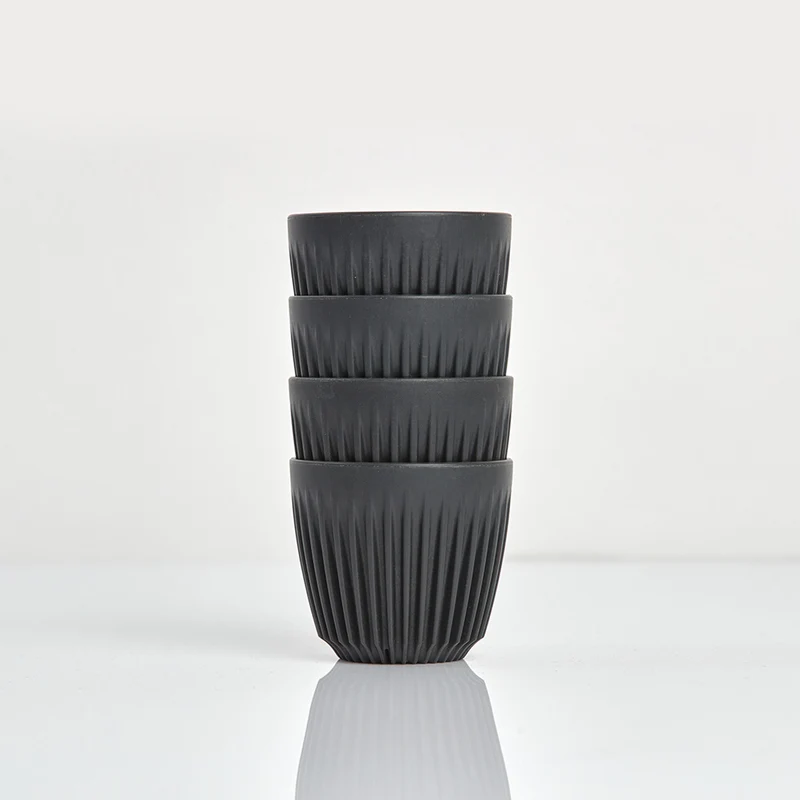 6oz HuskeeCup 4-Pack - Charcoal