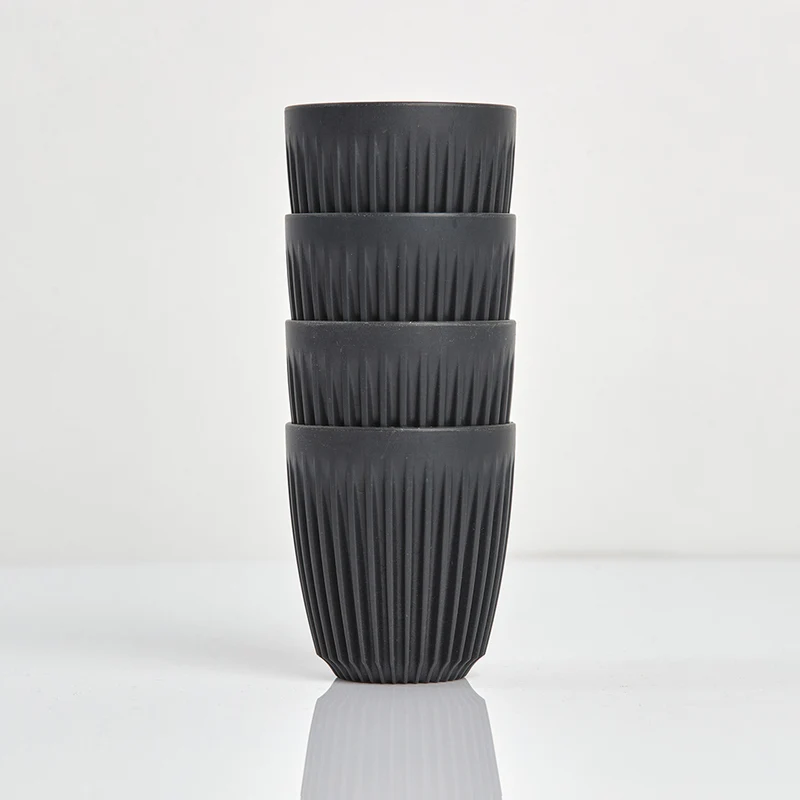 8oz HuskeeCup 4-Pack - Charcoal
