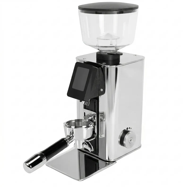 ECM Exacto 64 Espresso Grinder - Grind by Weight + 64mm Stainless Steel Burrs