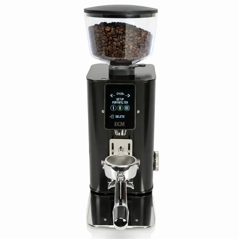 ECM Exacto 64 Espresso Grinder - Grind by Weight + 64mm Stainless Steel Burrs