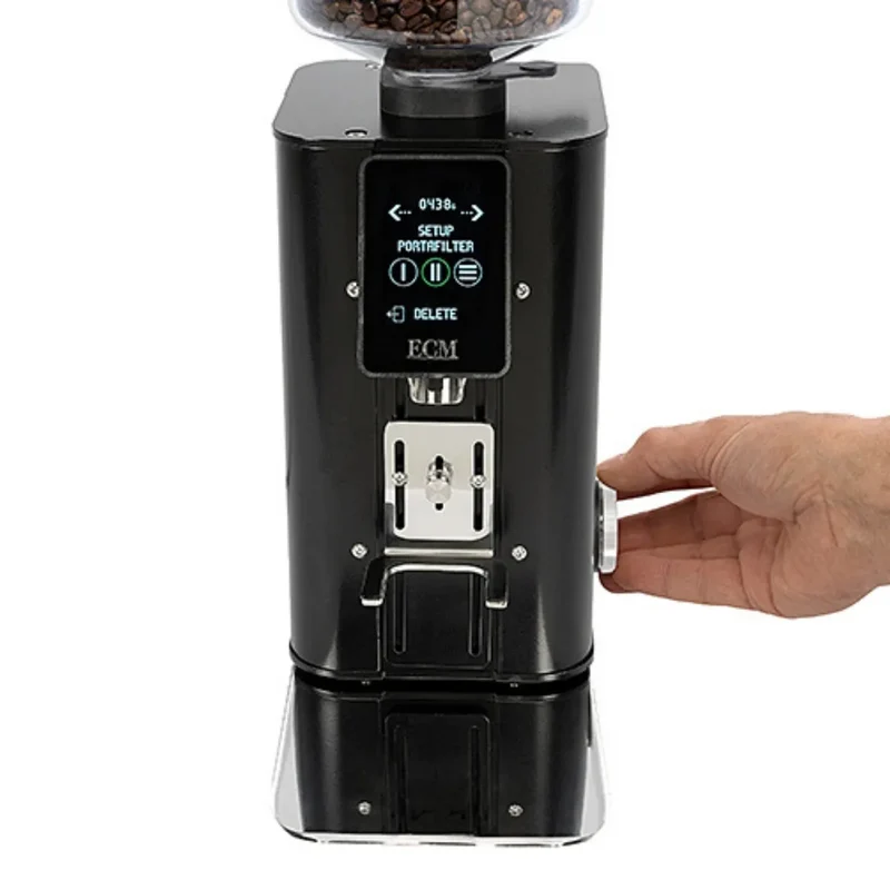 ECM Exacto 64 Espresso Grinder - Grind by Weight + 64mm Stainless Steel Burrs