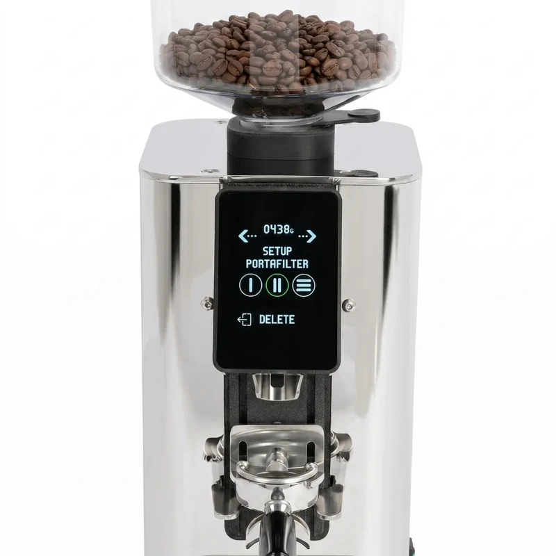 ECM Exacto 64 Espresso Grinder - Grind by Weight + 64mm Stainless Steel Burrs