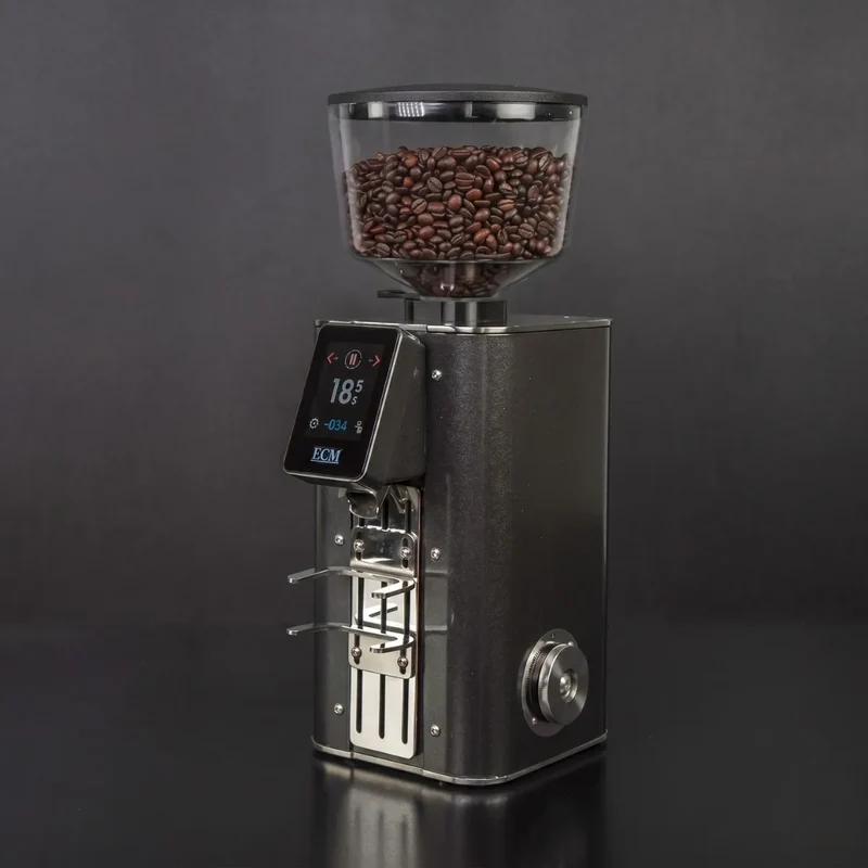 ECM Exacto 64 Espresso Grinder - Grind by Weight + 64mm Stainless Steel Burrs