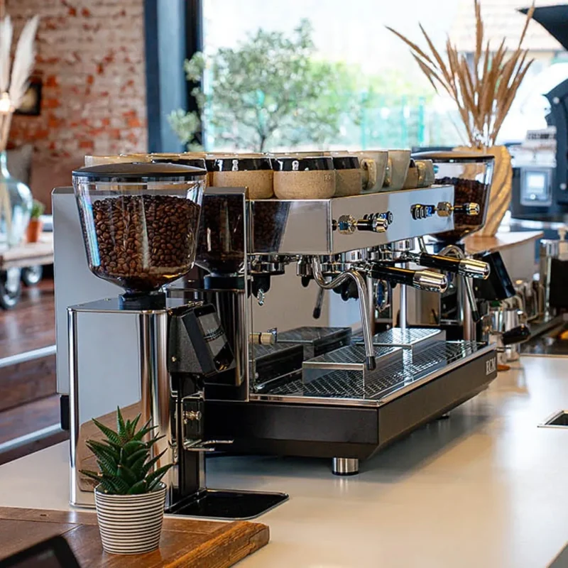 ECM Exacto 64 Espresso Grinder - Grind by Weight + 64mm Stainless Steel Burrs