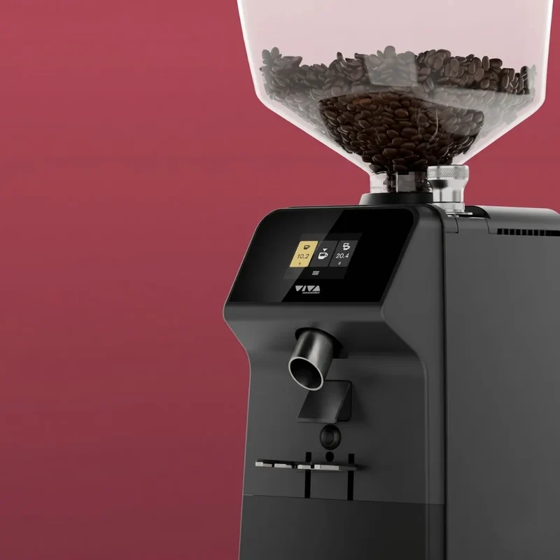 Nuova Simonelli Viva Grinder Espresso Grinder - 65mm & 75mm Burrs, Silent Technology