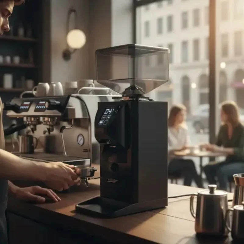 Nuova Simonelli Duo Espresso Grinder - 55mm Burrs, Micrometric Adjustment System
