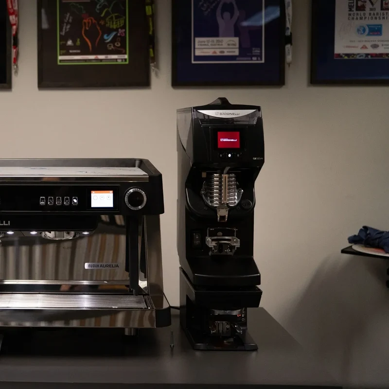 Nuova Simonelli Aurelia Wave Semi-Automatic Espresso Machine + GX85 Series Grinder Commercial Bundle Kit