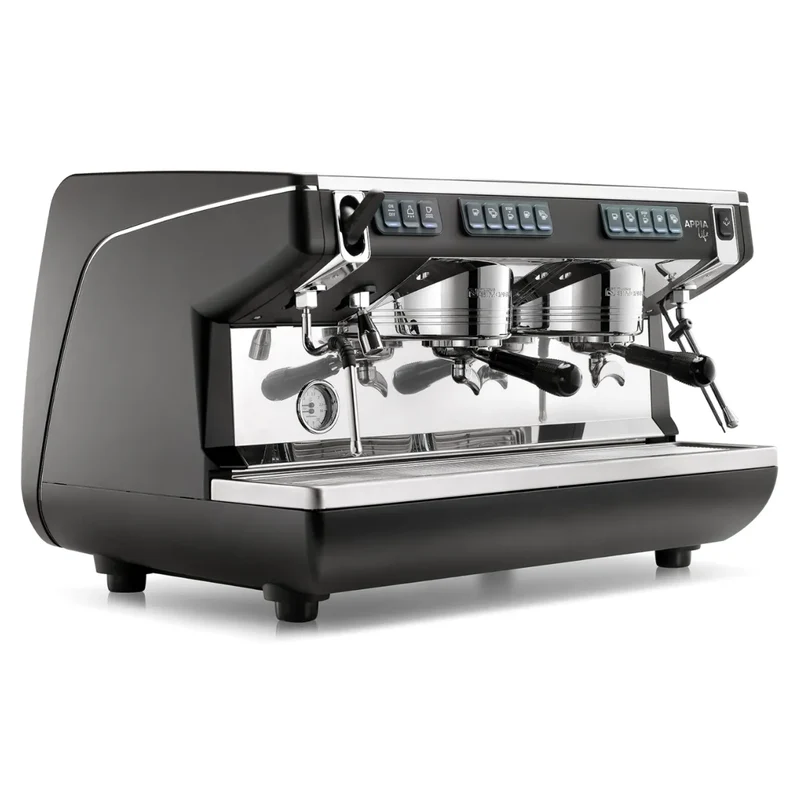 Nuova Simonelli Appia Life Standard Series Espresso Machine - Volumetric + Semi Automatic
