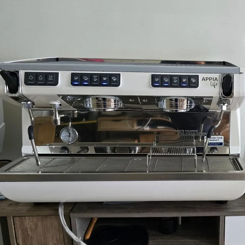 Nuova Simonelli Appia Life Standard Series Espresso Machine - Volumetric + Semi Automatic
