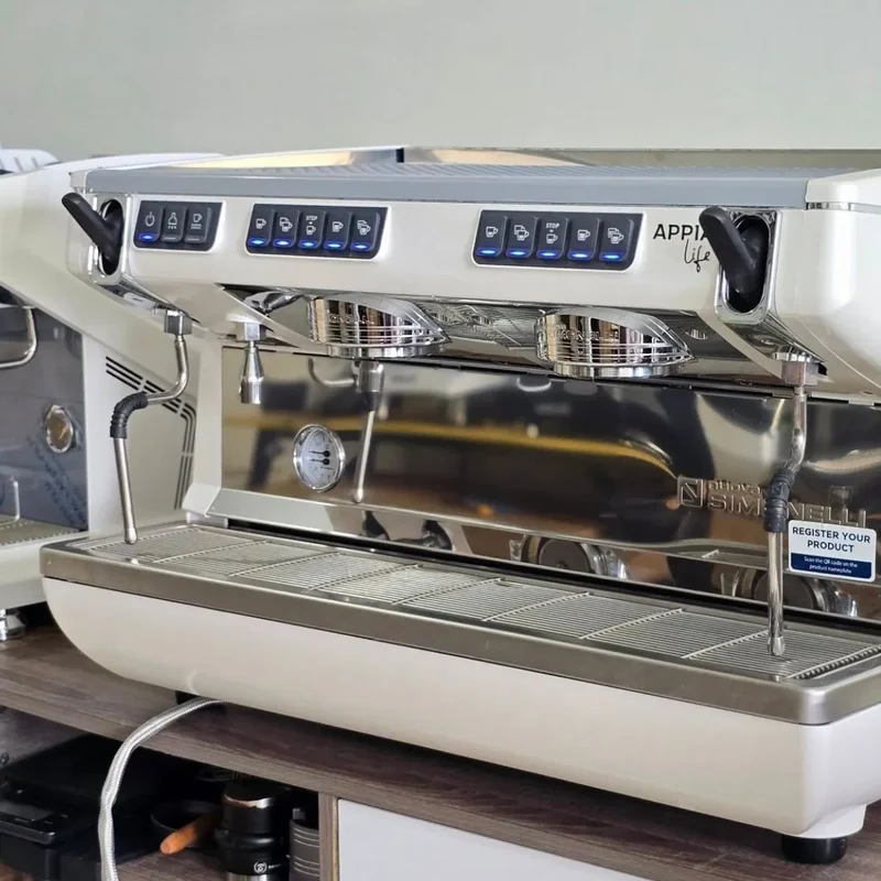Nuova Simonelli Appia Life Standard Series Espresso Machine - Volumetric + Semi Automatic